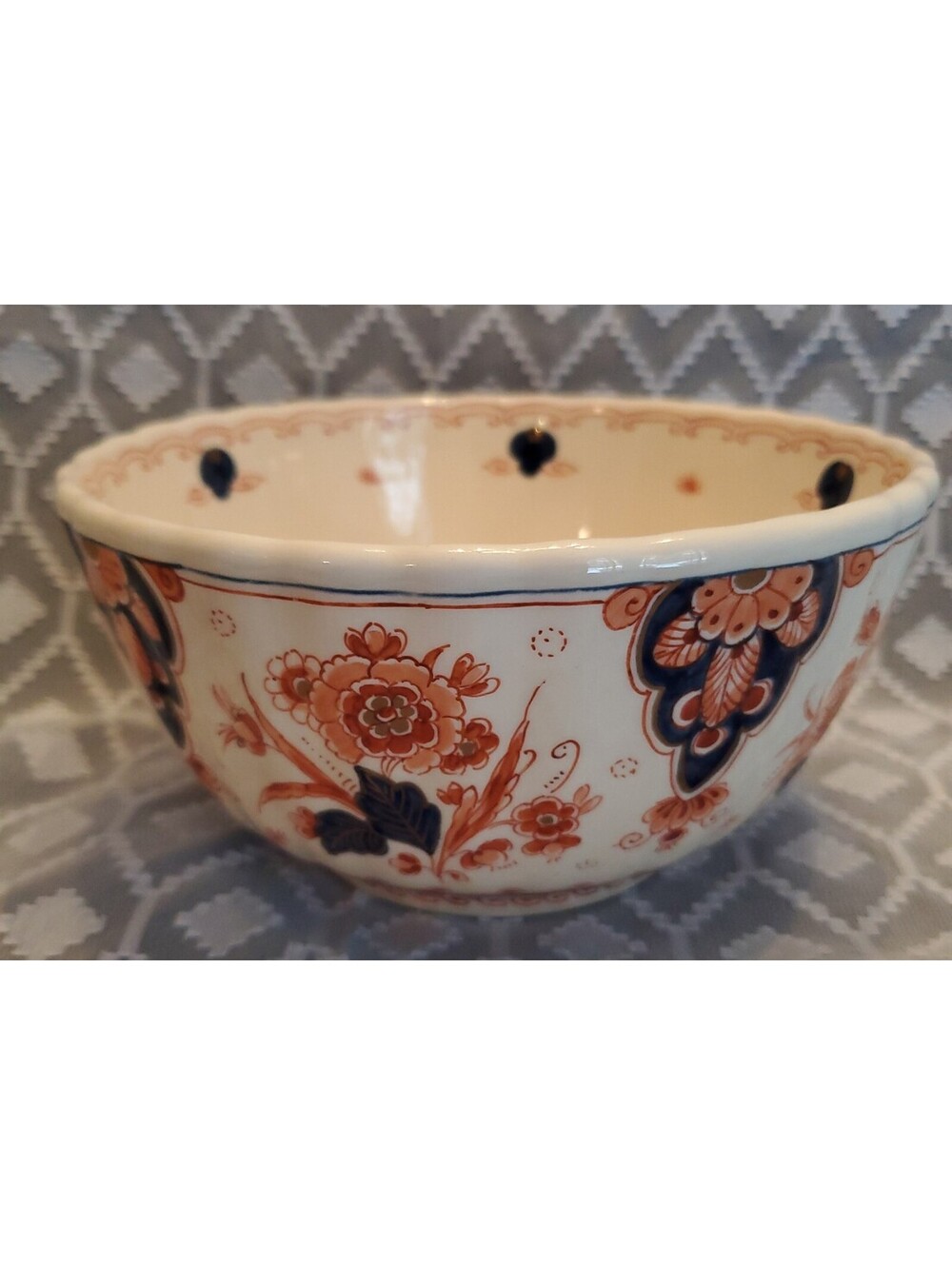 Vtg Pijnaker Delft Bowl